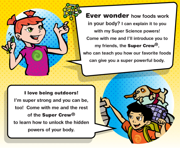 Super Crew Kids Nutrition Body Powers