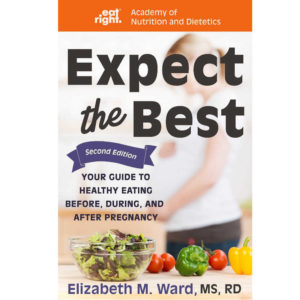nutrition and pregnancy book expect the best by Elizabeth ward