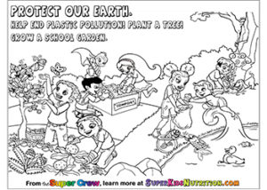 Super Crew Coloring Pages Fun Nutrition For Kids