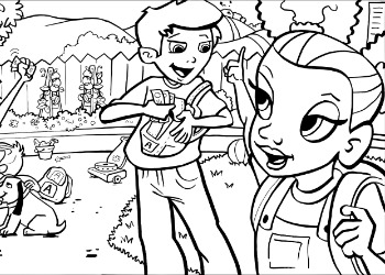 super crew™ coloring pages  fun nutrition for kids