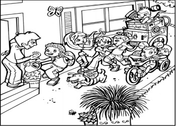 super crew™ coloring pages  fun nutrition for kids