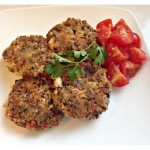 Gluten-free black bean burger