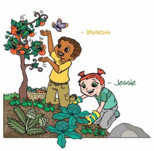 teach your kids how to garden with the Super Crew