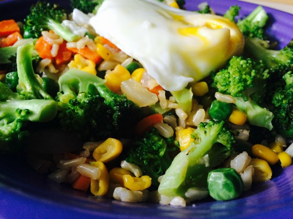fried veggie rice recipe