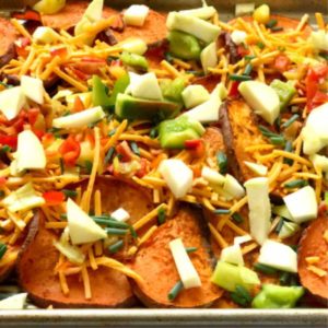 tasty sweet potato nachos for the family