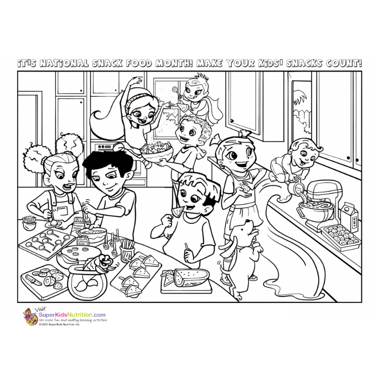 super crew free printable coloring pages  superkids nutrition