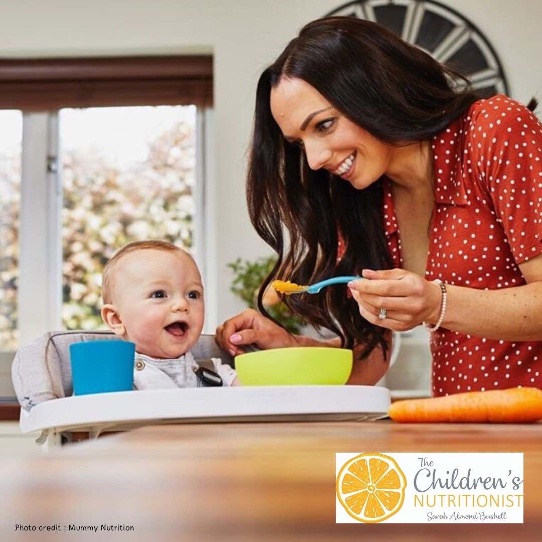 Mom feeding baby - Baby Nutrition & Baby-Led Weaning Course