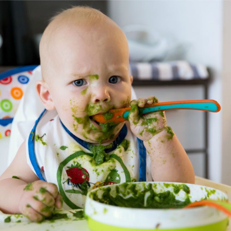 Part 1 of 2 Feeding Solids to Your Baby During the First Year of
