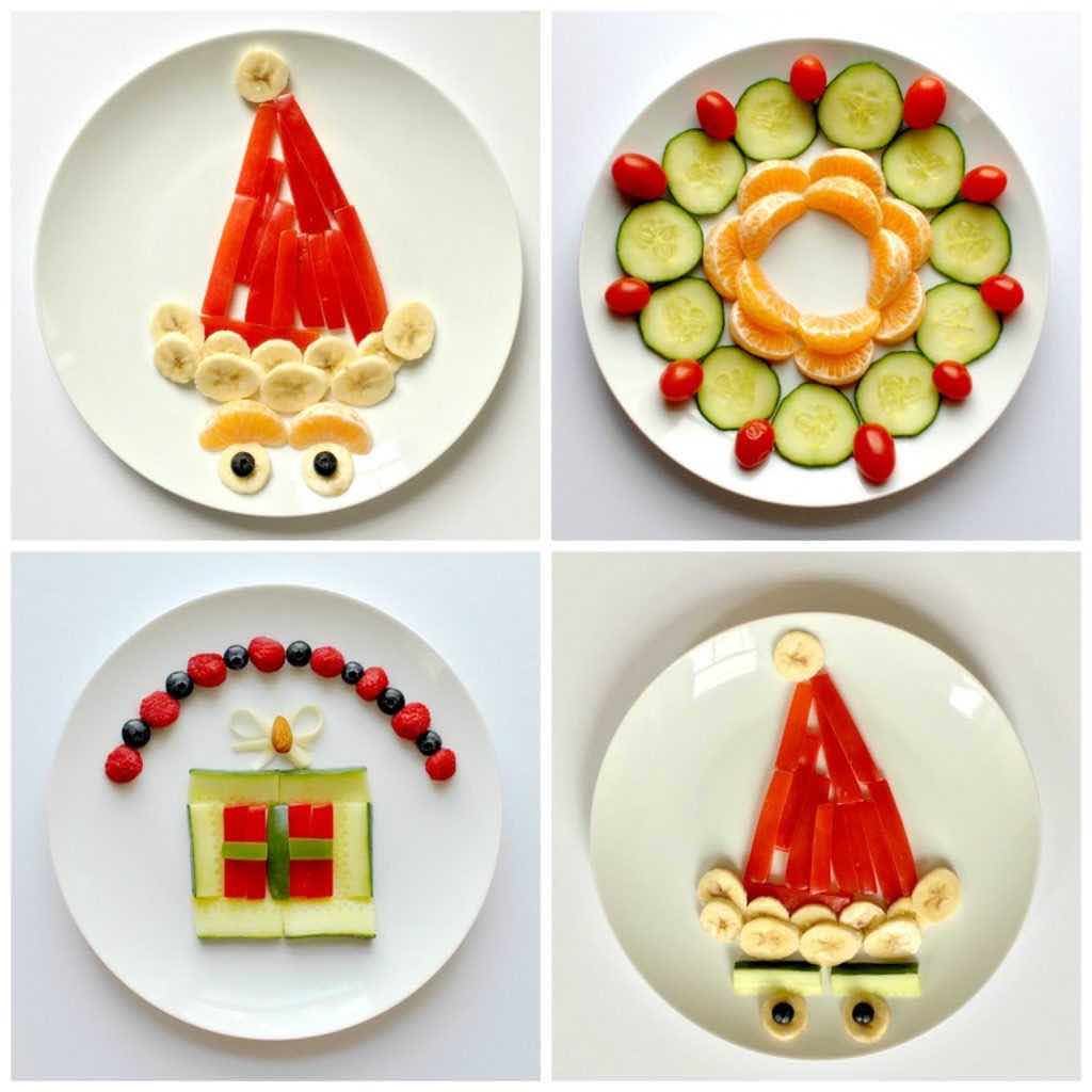 fun holiday food art for kids