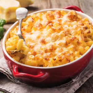 healthy mac and cheese with sweet potatoes