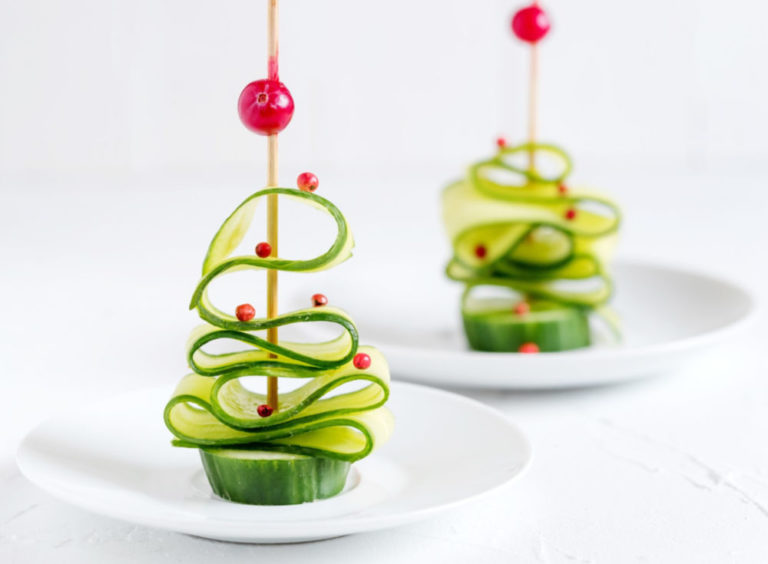 Christmas Holiday Food Art for the Kids - SuperKids Nutrition