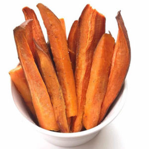 baked sweet potato fries