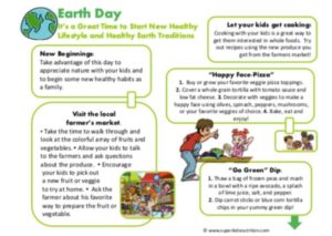 earth day kids activity superkids nutrition