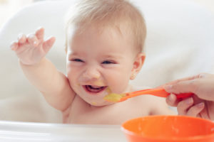 9 month old baby eating sample meal plan