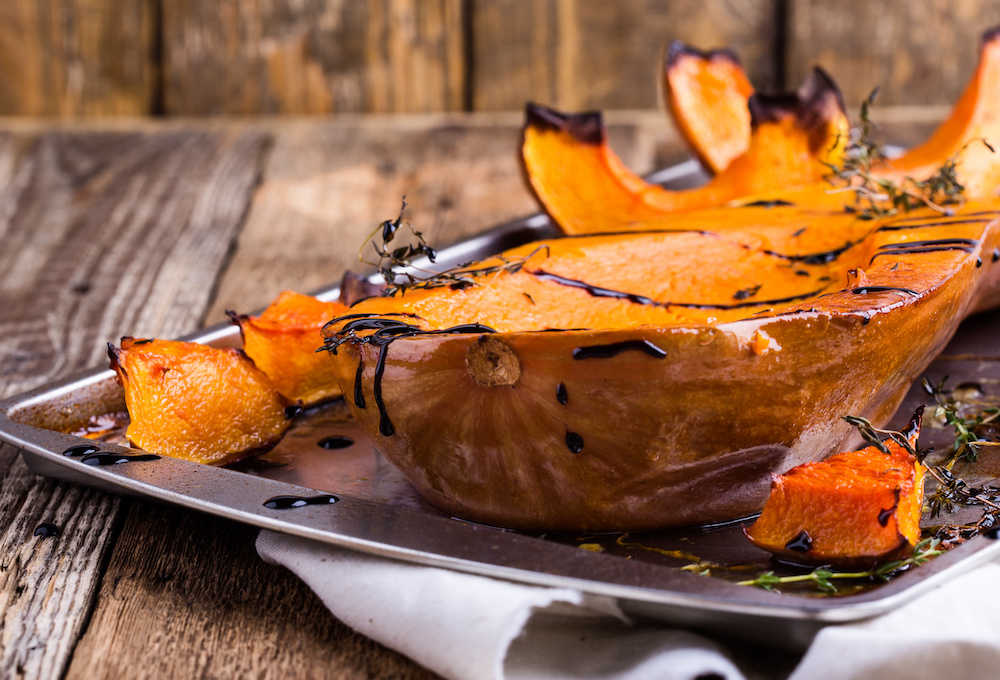 roasted pumpkin with kids — Health, Kids